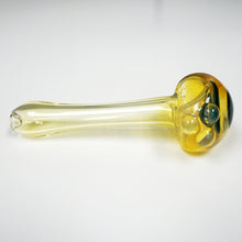 Load image into Gallery viewer, 4.25&quot; Eyeball Pipe - Gold Fume
