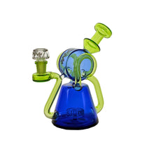 Load image into Gallery viewer, 7.25&quot; AFM Double Ram Recycler - Blue
