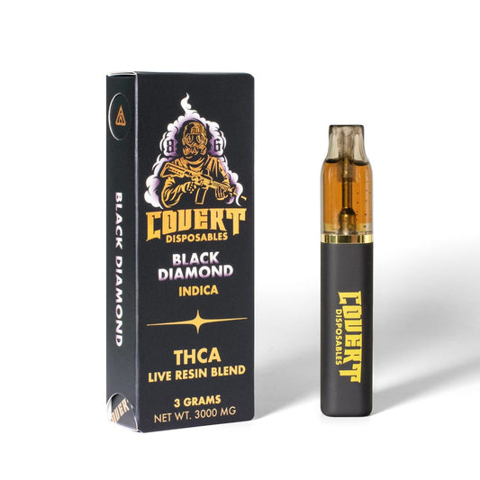 Covert THC-A Live Resin Disposable Vape | 3g