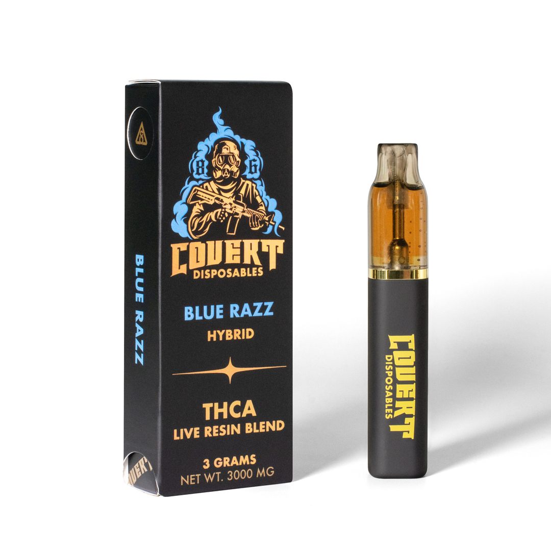 Covert THC-A Live Resin Disposable Vape | 3g