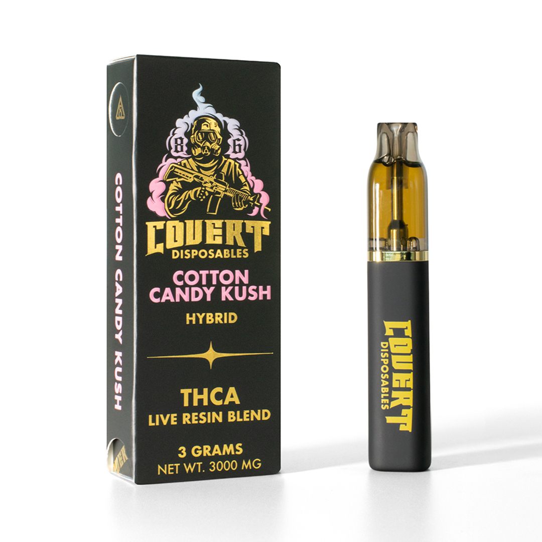 Covert THC-A Live Resin Disposable Vape | 3g