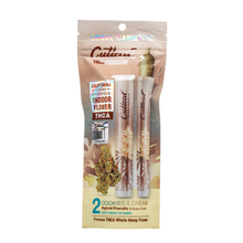 Load image into Gallery viewer, Cutleaf THC-A Pre-Rolls | 2pk - Cookies &amp; Cream
