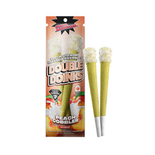 Load image into Gallery viewer, Delta Munchies Double Doinks THC-A Pre-Rolls | 2pk - PEA COBB
