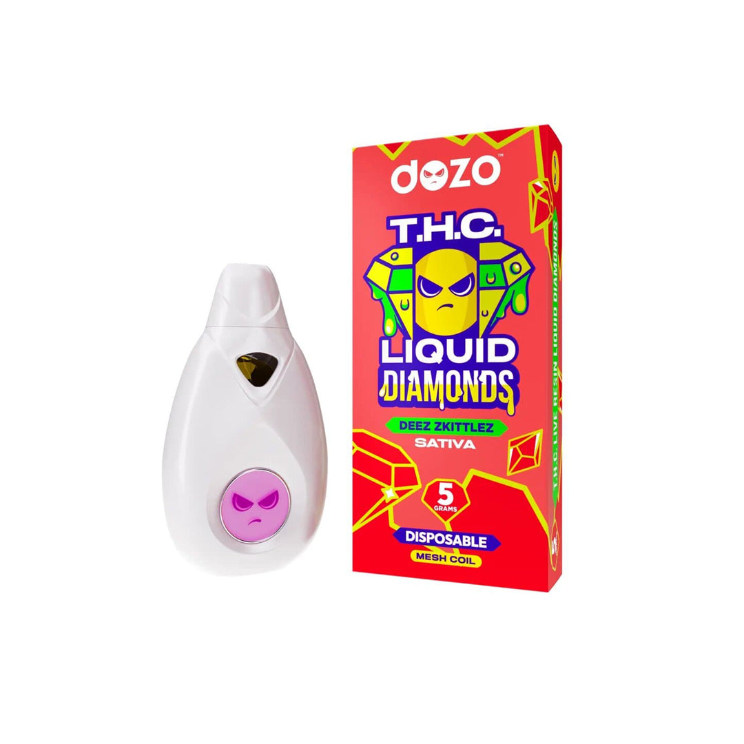 Dozo THC-A Liquid Diamonds Disposable Vape | 5g - Deez Skittles
