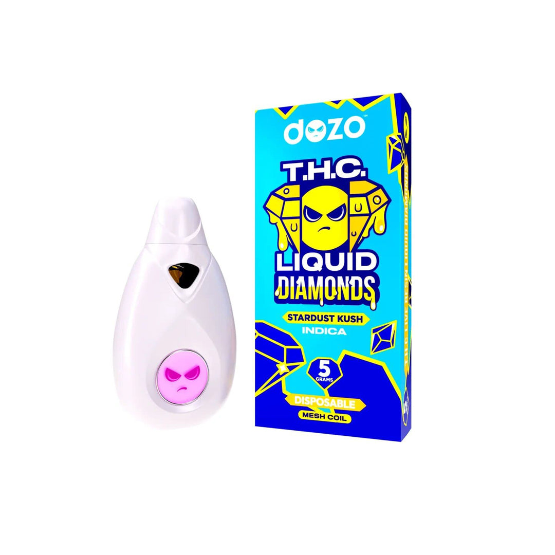 Dozo THC-A Liquid Diamonds Disposable Vape | 5g - Stardust Kush