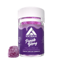 Load image into Gallery viewer, Extrax Delta 8 +THCH + THCJD Gummies | 3500mg - Purple Berry
