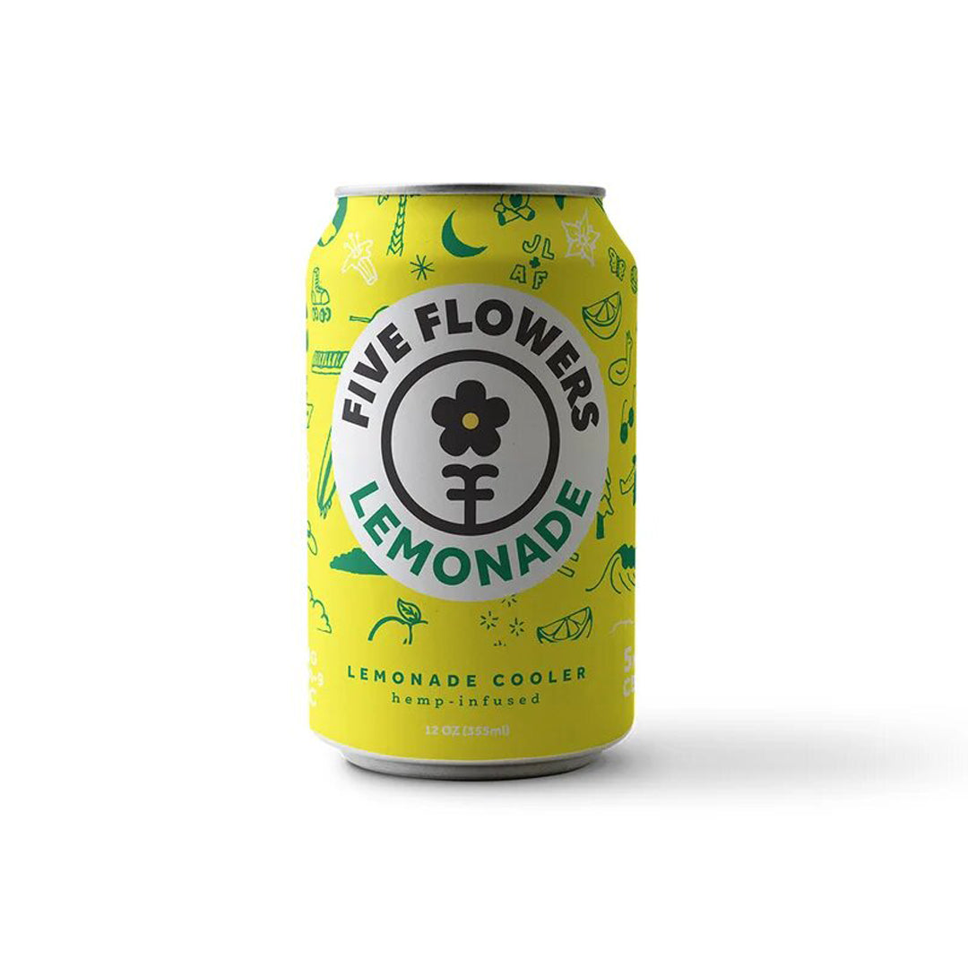 Five Flowers Delta Infused Cooler | 5mg - Lemonade