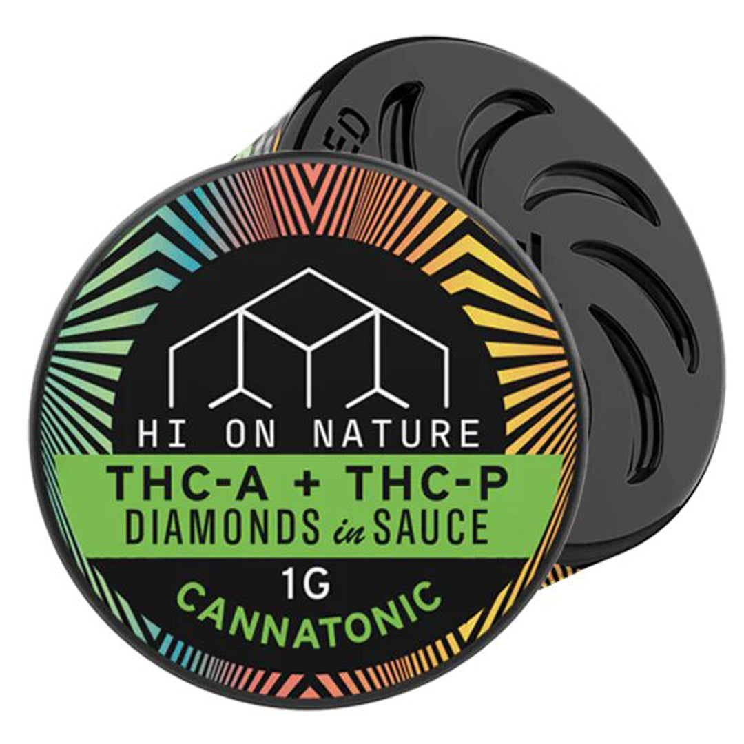 Hi On Nature THC-A + THC-P Dab Diamonds | 1g - Cannatonic