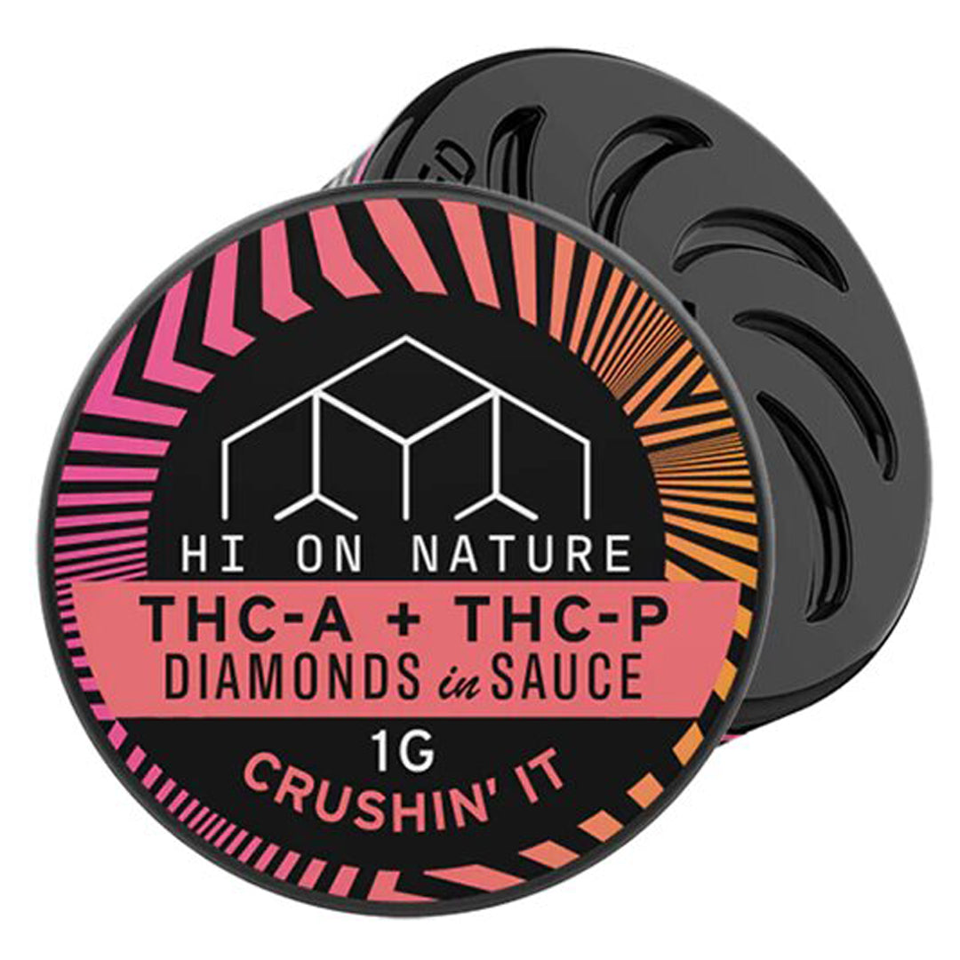 Hi On Nature THC-A + THC-P Dab Diamonds | 1g - Crushin' It