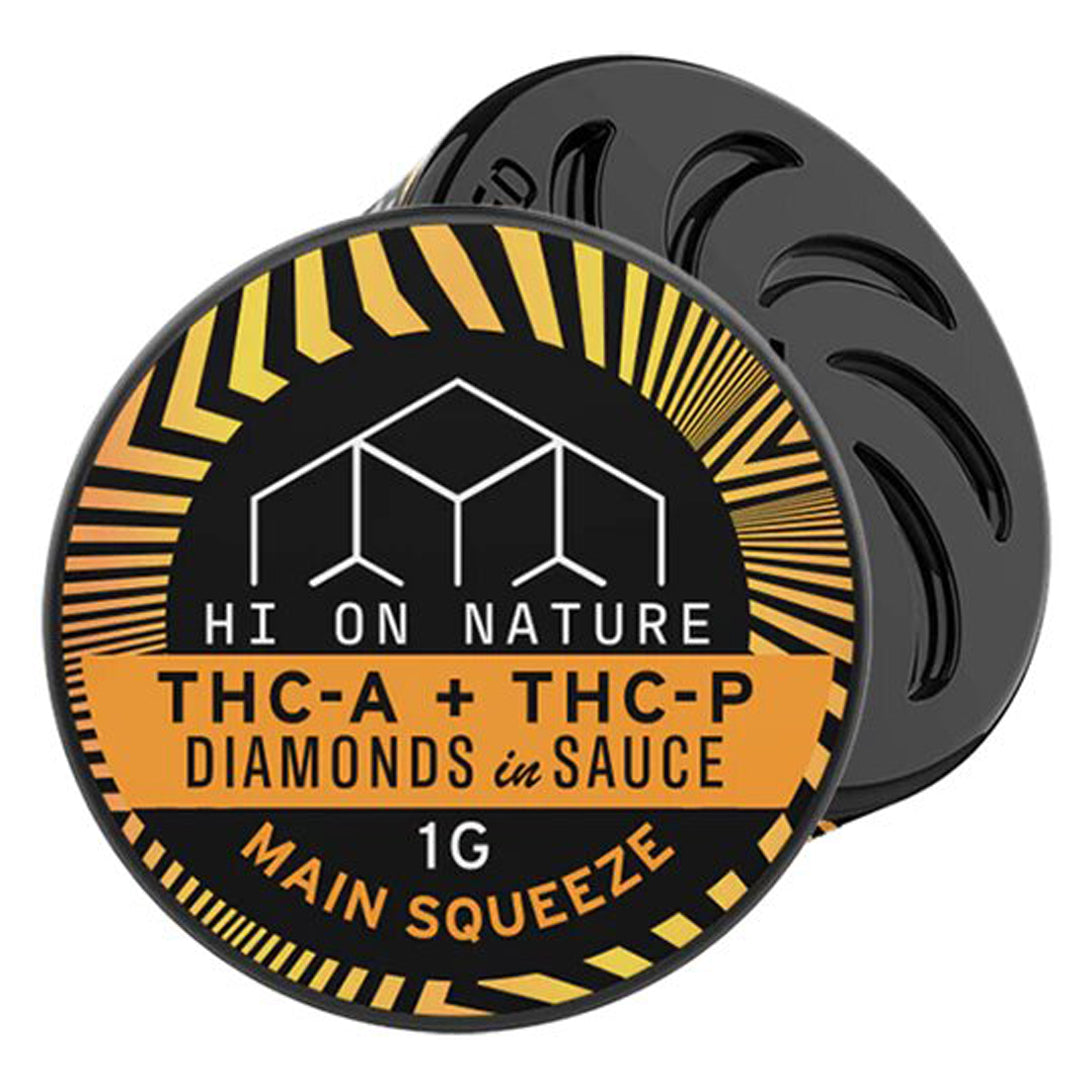 Hi On Nature THC-A + THC-P Dab Diamonds | 1g - Main Squeeze