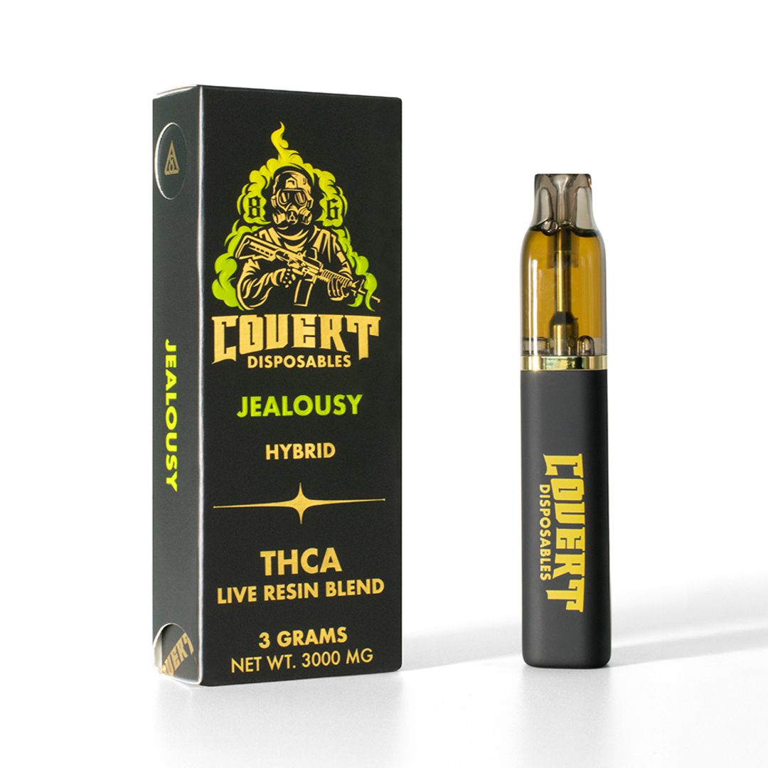 Covert THC-A Live Resin Disposable Vape | 3g