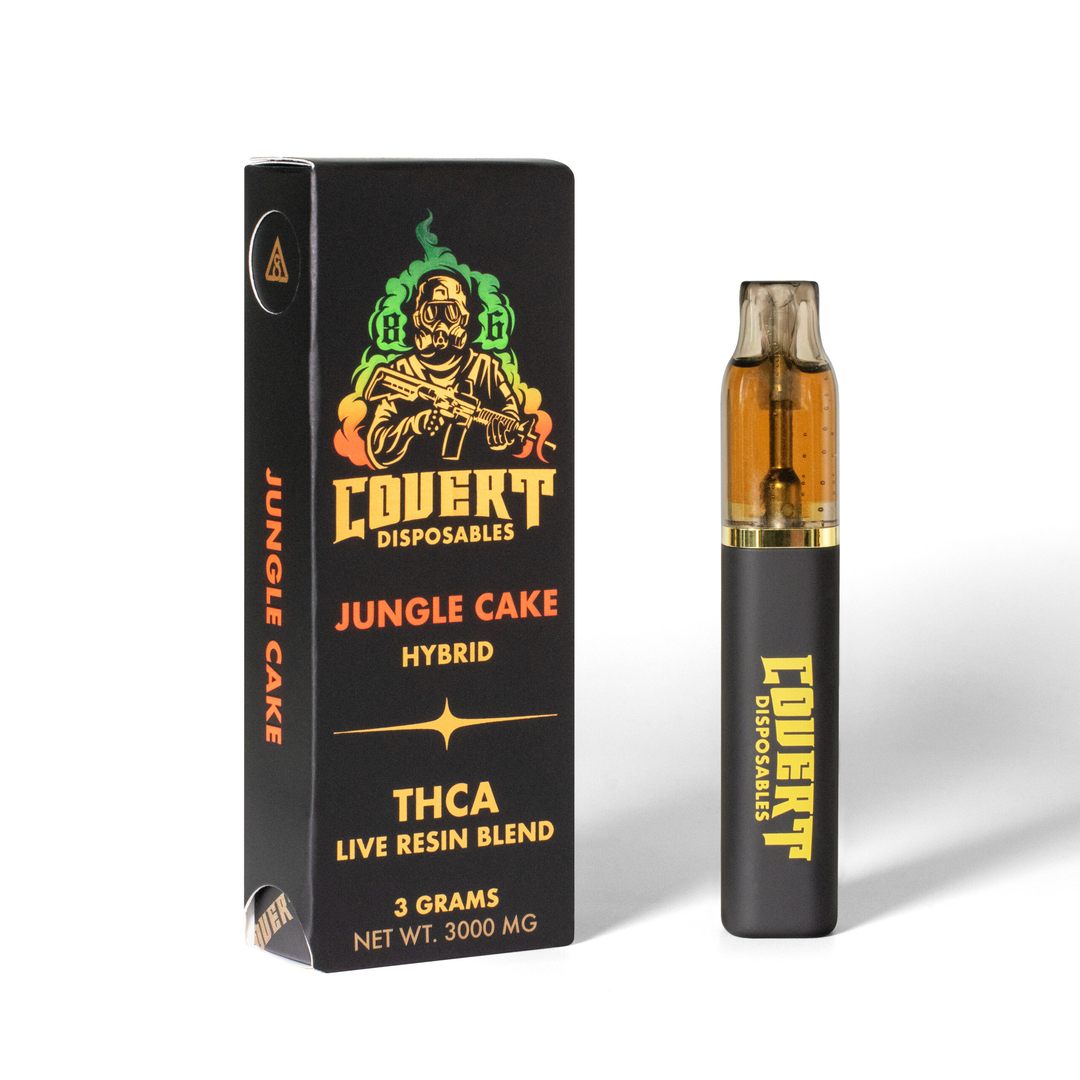 Covert THC-A Live Resin Disposable Vape | 3g