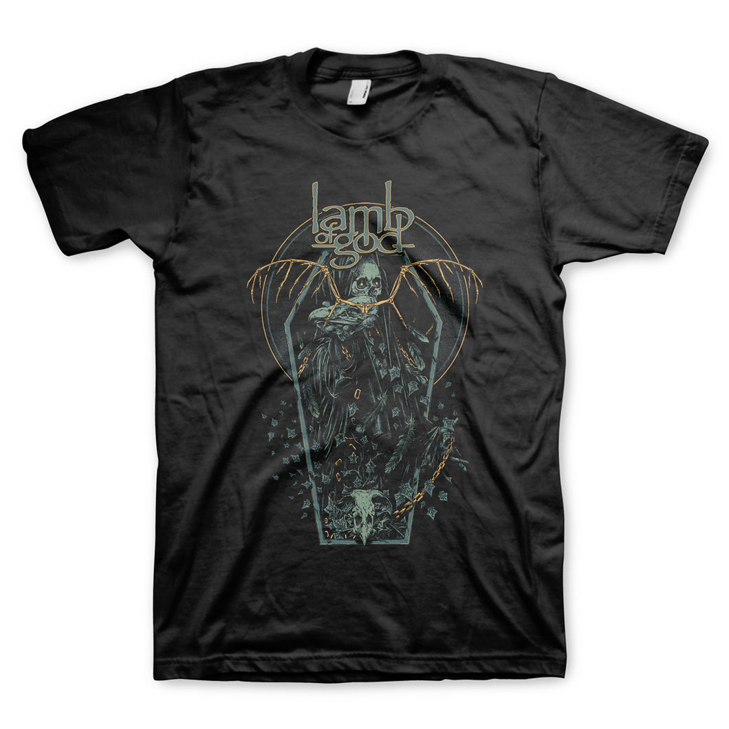 Lamb Of God - Coffin Kopia Logo T-Shirt