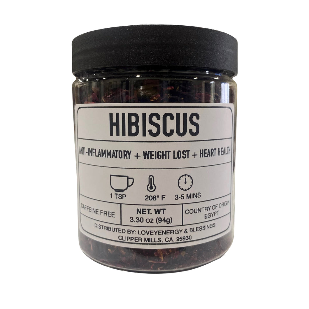 Loveyenergy Hibiscus Tea Jar