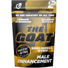 Load image into Gallery viewer, The Goat Male Enhancement Sublingual Strip | 2pk
