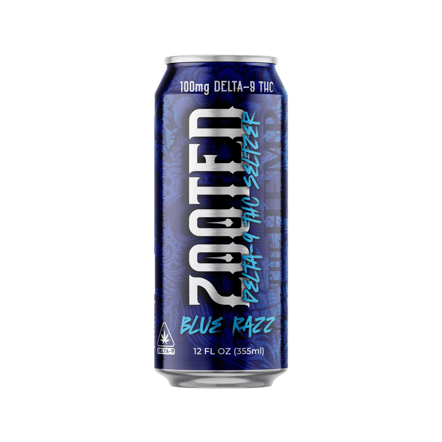 Zooted Delta 9 THC Seltzer | 100mg – Infinity's End
