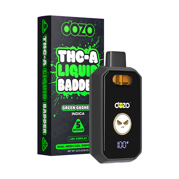 Dozo THC-A Liquid Badder Disposable Vape | 5g