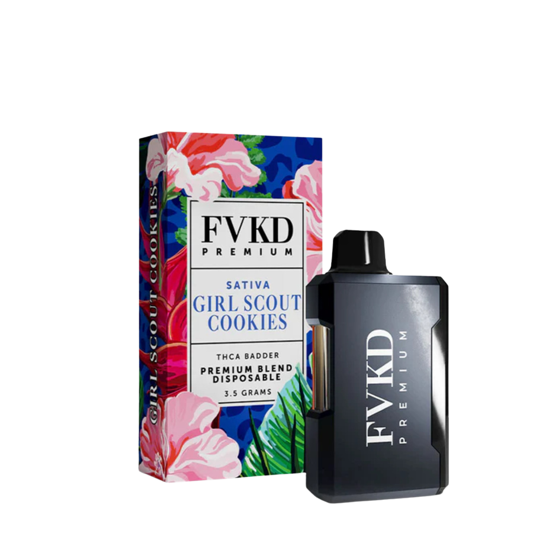 FVKD Premium Blend THC-A Badder Disposable Vape | 3.5g Infinity's End FVKD Premium Blend THC-A Badder Disposable Vape | 3.5g Infinity's End