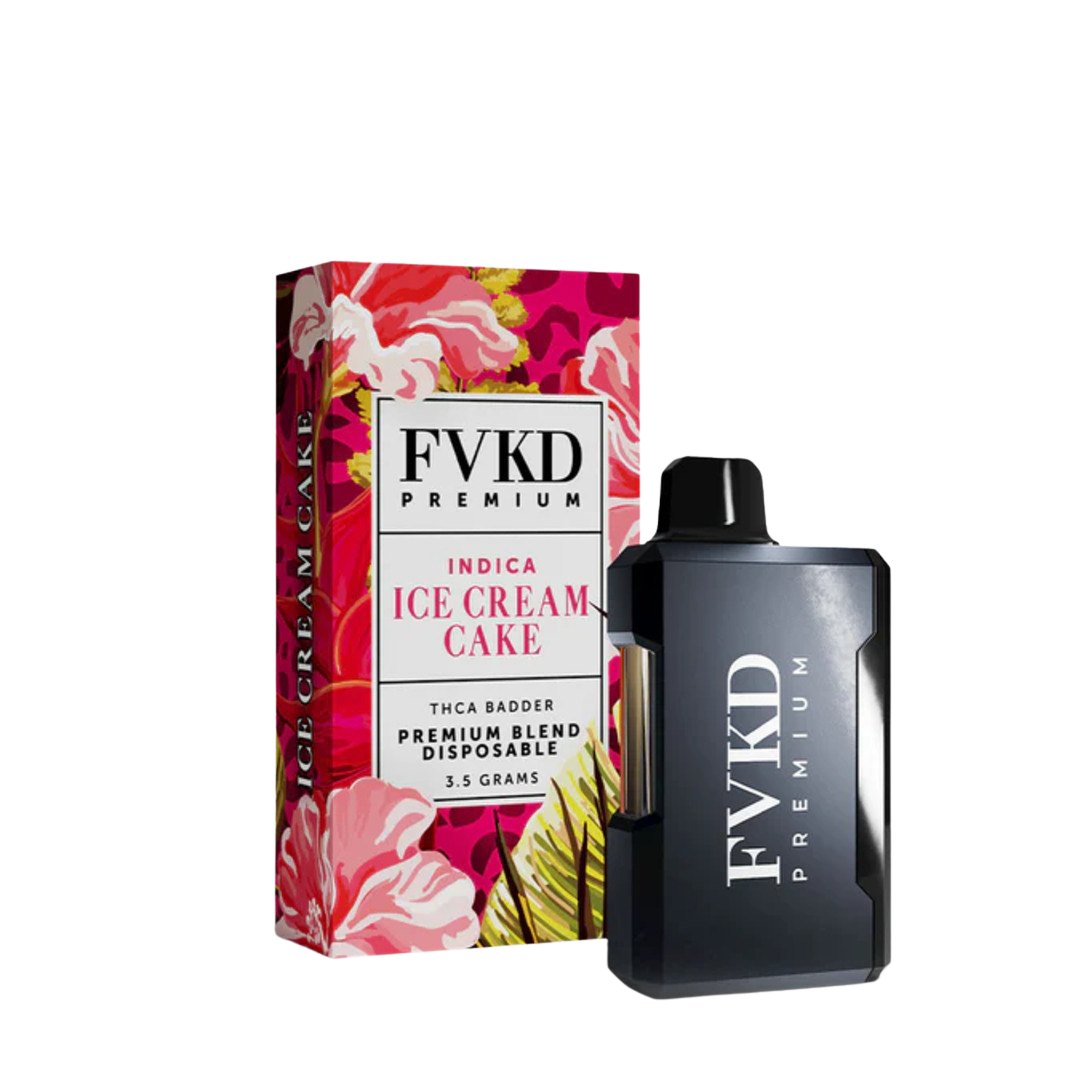 FVKD Premium Blend THC-A Badder Disposable Vape | 3.5g