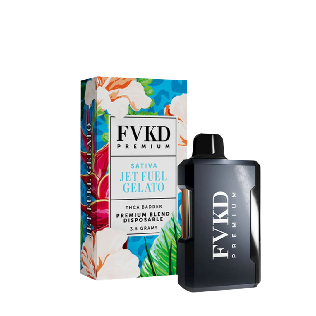 FVKD Premium Blend THC-A Badder Disposable Vape | 3.5g