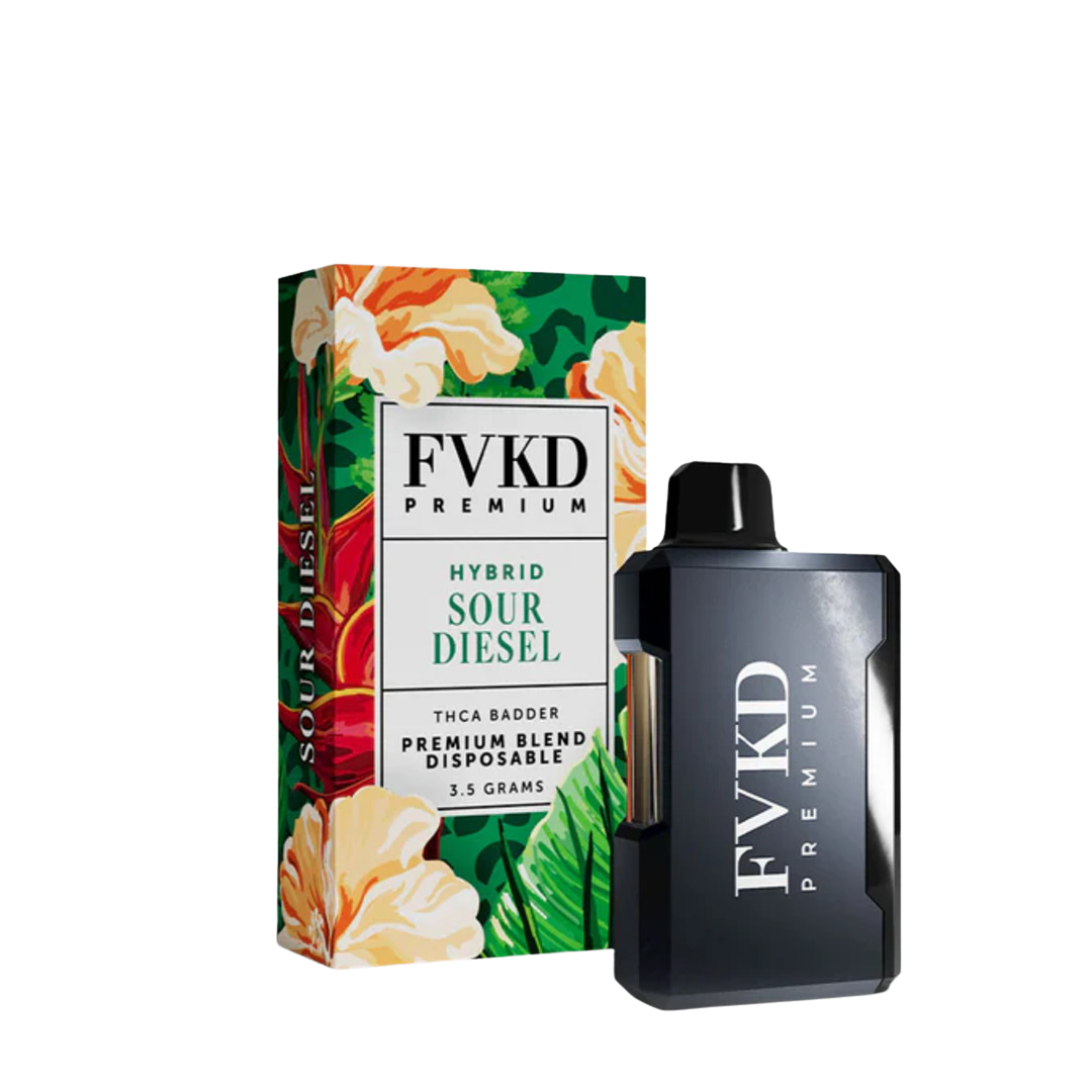FVKD Premium Blend THC-A Badder Disposable Vape | 3.5g