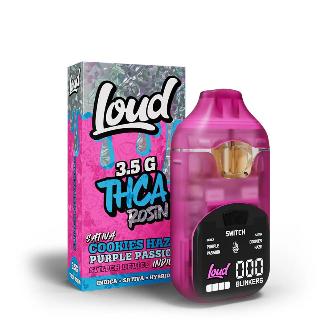 Loud THC-A Rosin Disposable Vape | 3.5g – Infinity's End, image size:1080x1080