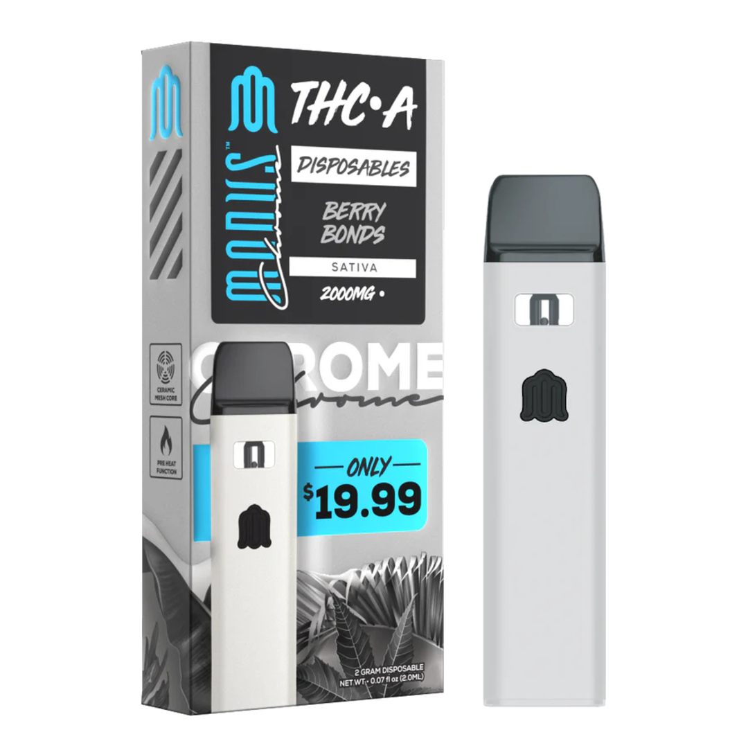 Modus Chrome THC-A Disposable Vape | 2g Infinity's End Modus Chrome THC-A Disposable Vape | 2g Infinity's End