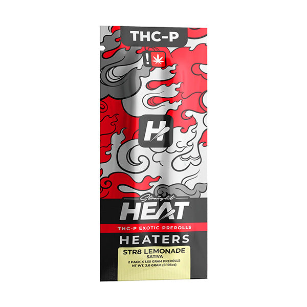 Straight Heat Heaters Exotic THC-P Infused Pre-Rolls 2pk