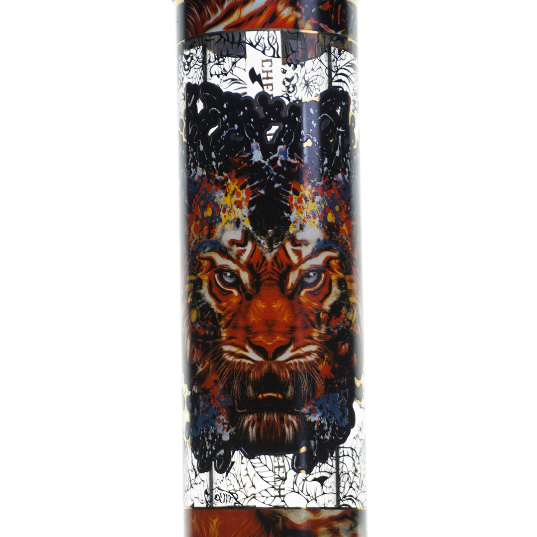 12" Cheech Tiger's Roar Water Pipe