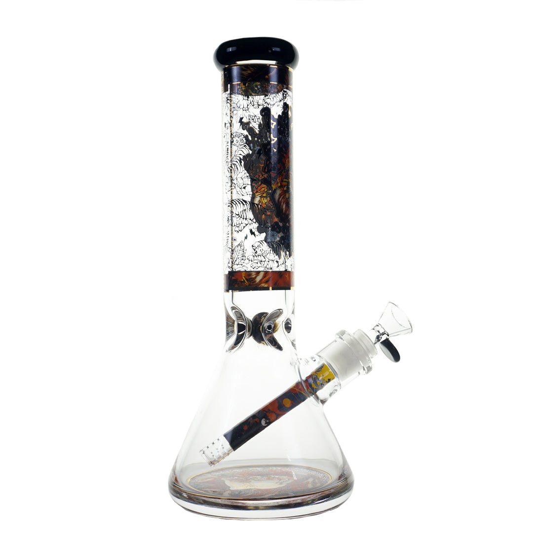 12" Cheech Tiger's Roar Water Pipe