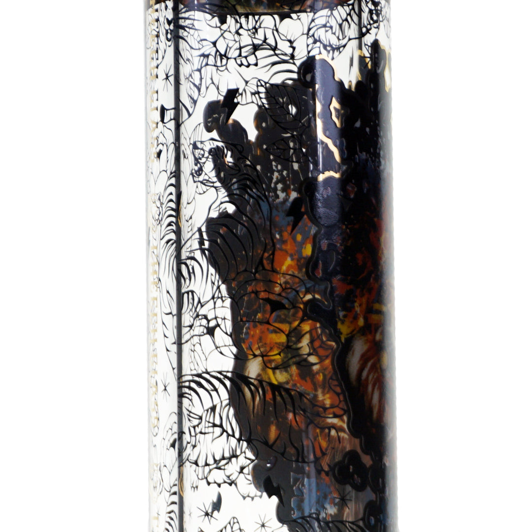 12" Cheech Tiger's Roar Water Pipe