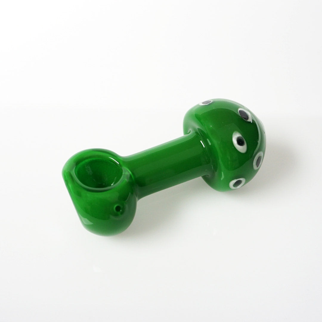 3" Mushroom Head Pipe - Green