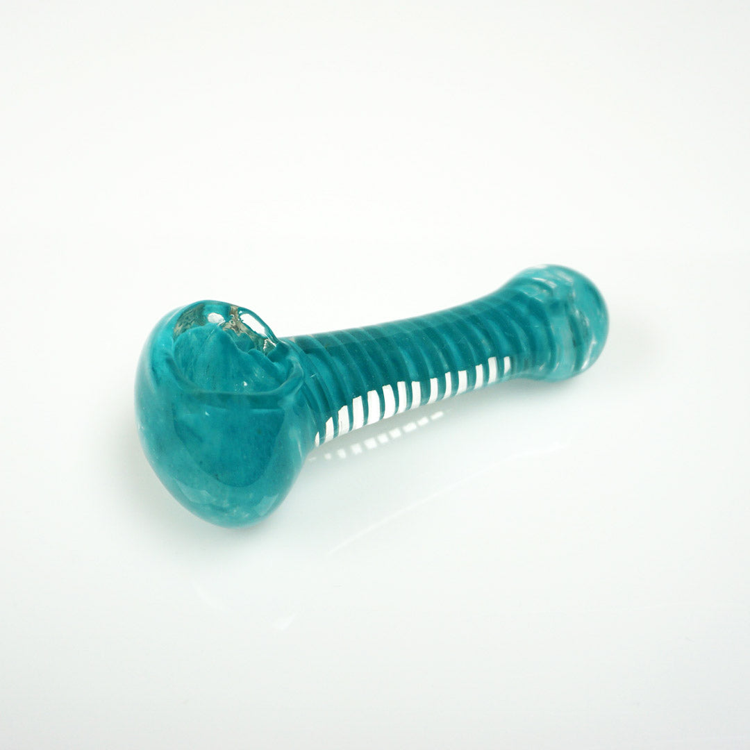 3.5" Color Spiral Pipe - Light Teal