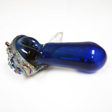 Load image into Gallery viewer, 3.75&quot; Bismuth &amp; Crystal Pipe
