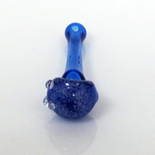Load image into Gallery viewer, 3.75&quot; Rising Phoenix Frit Head Pipe - Blue
