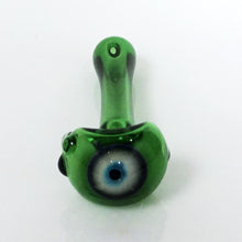 Load image into Gallery viewer, 4.25&quot; Eyeball Pipe - Green
