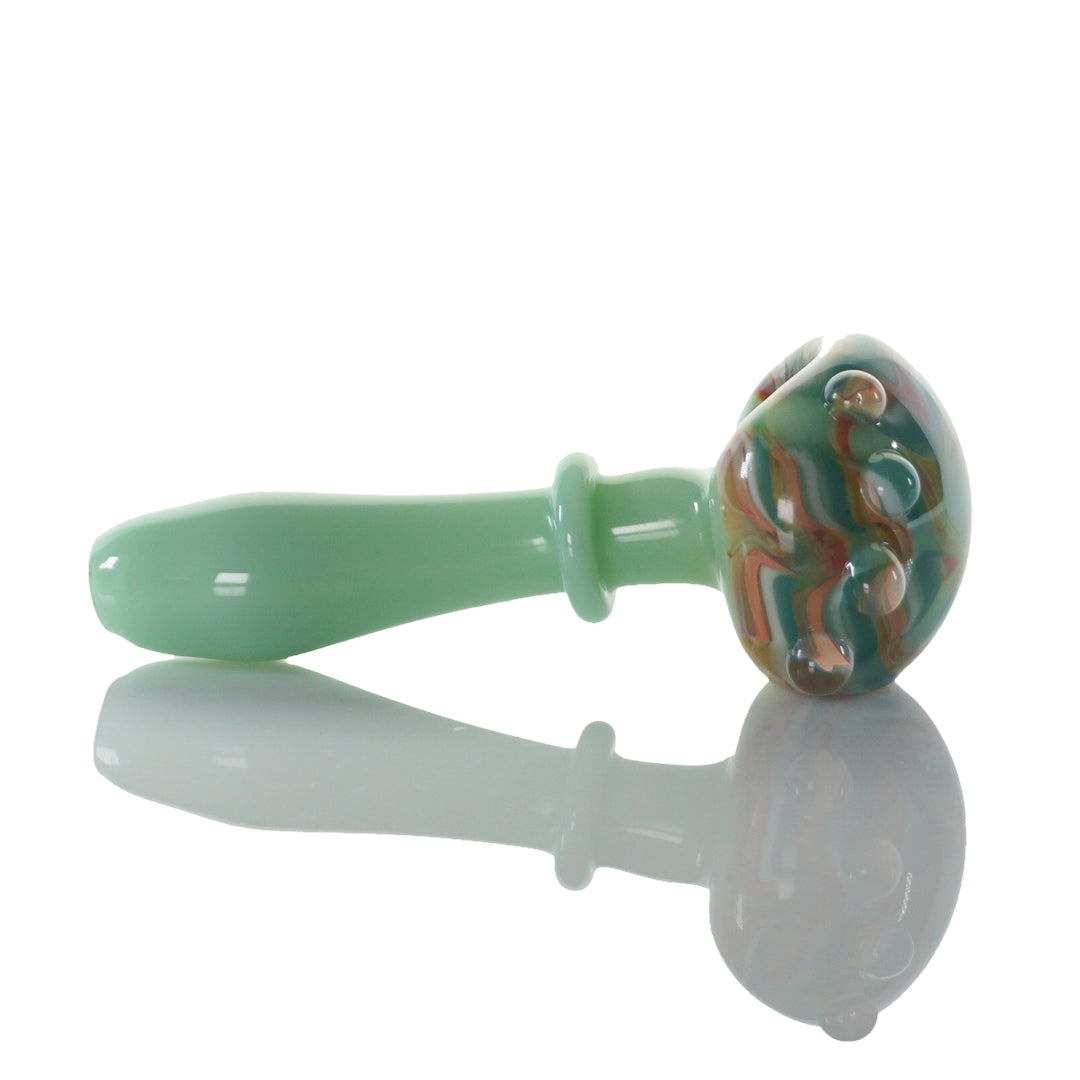 4.5" Wrap & Rake Wig Wag Head Pipe - Green