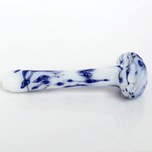 Load image into Gallery viewer, 4.75&quot; 3 Hole Color Splatter Pipe - Blue
