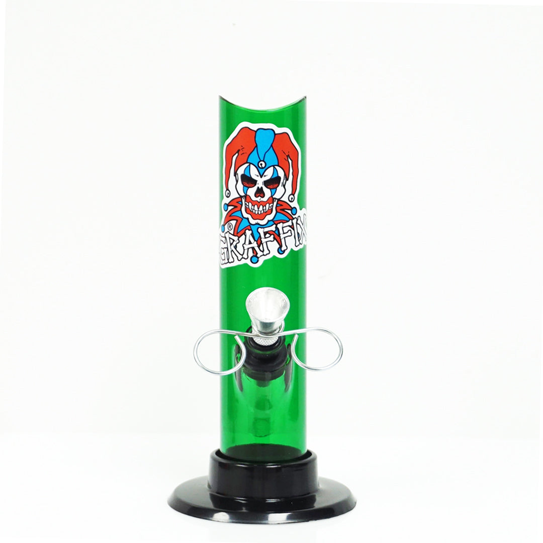 6" Graffix Straight Skinny Water Pipe
