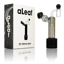 Load image into Gallery viewer, 6.5&quot; Aleaf Standing Bubbs Rig - Black
