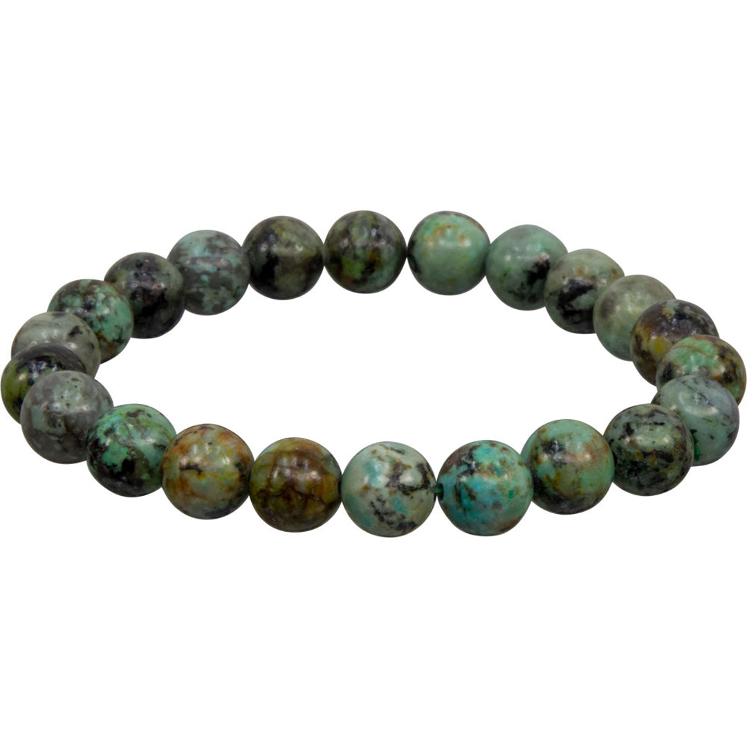 6mm African Turquoise Bracelet