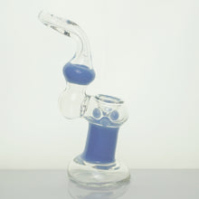 Load image into Gallery viewer, 7&quot; Slim Colored Bubbler Pipe - Light Blue
