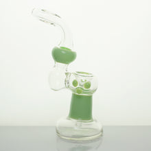 Load image into Gallery viewer, 7&quot; Slim Colored Bubbler Pipe - Slime

