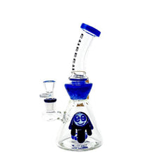 Load image into Gallery viewer, 8.5&quot; Cheech Drippy Water Pipe - Blue
