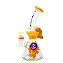 Load image into Gallery viewer, 8.5&quot; Cheech Drippy Water Pipe - Gold
