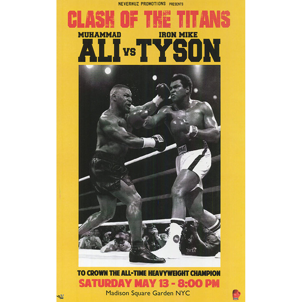 Ali vs. Tyson Poster