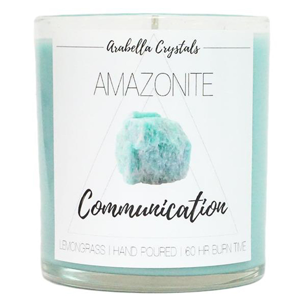 Arabella Amazonite Candle