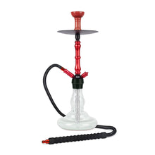 Load image into Gallery viewer, BYO 20&quot; Rip Glow-In-The-Dark Hookah - Red
