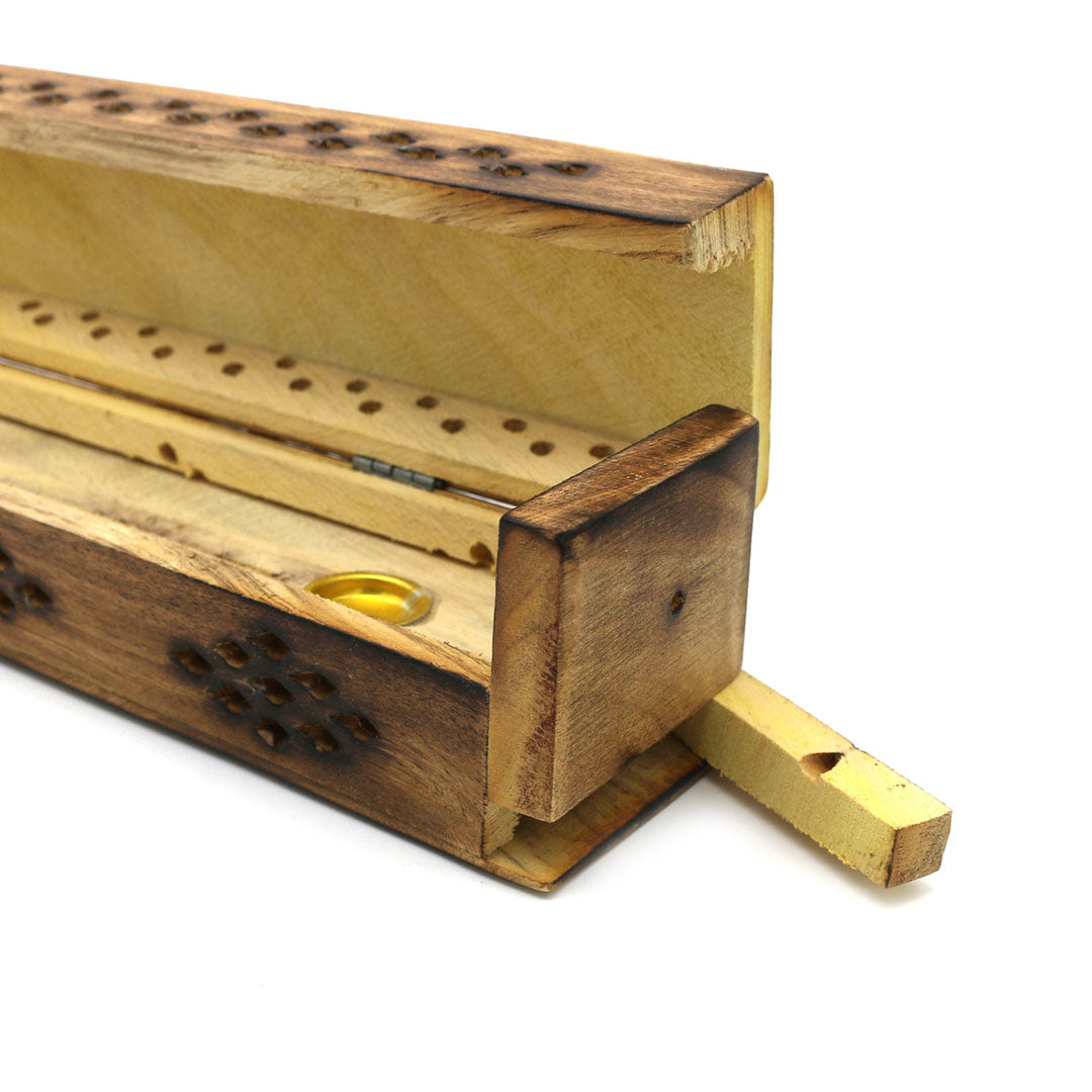 Celestial Phases Coffin Incense Burner
