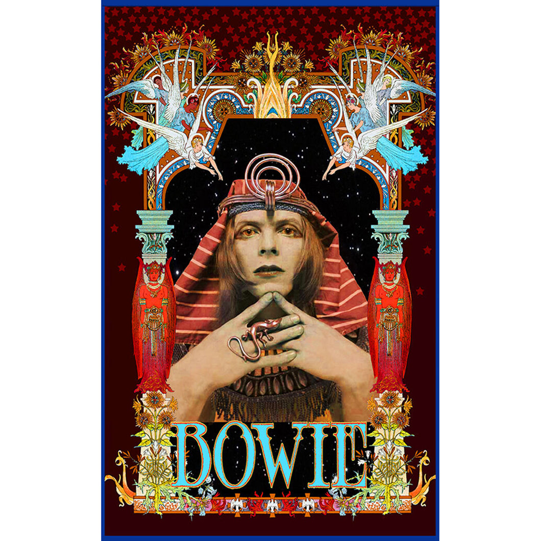 David Bowie Pharoah Poster